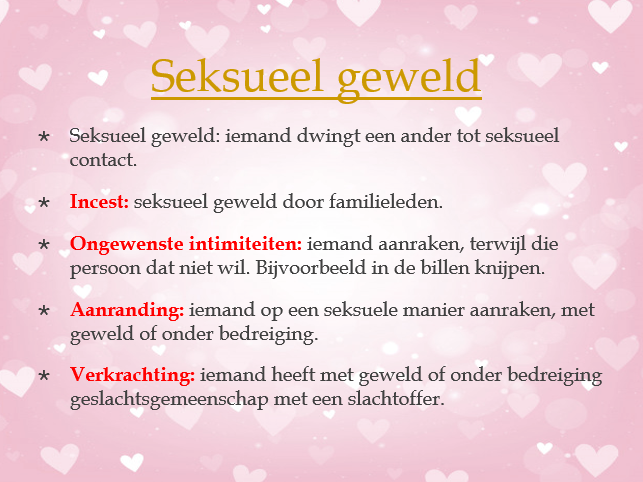 Seksualiteit En Relaties - Lesmateriaal - Wikiwijs