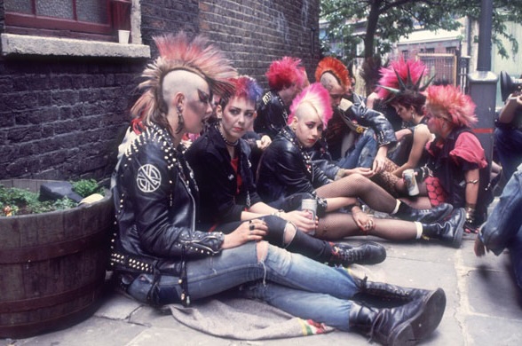 De 'punk' jeugdcultuur