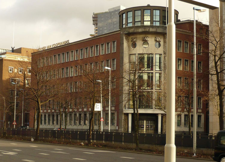 De Kamer van Koophandel in Rotterdam