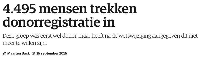 Donorregistratie (nrc.nl)