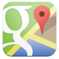 Google Maps App waarmee je streetvieuws kunt bekijken.