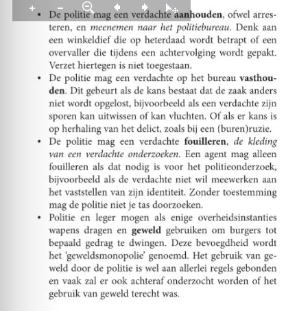 Bevoegdheden politie