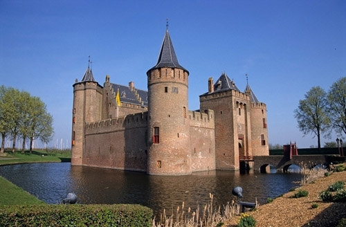 Kasteel Muiderslot in Nederland