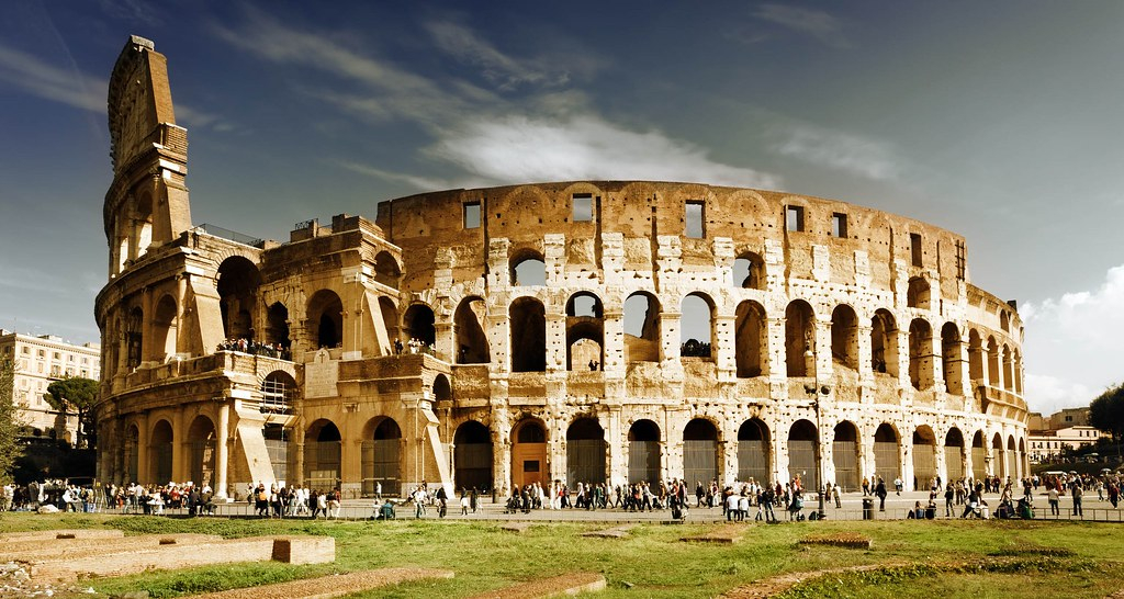 Het Colosseum in Rome.