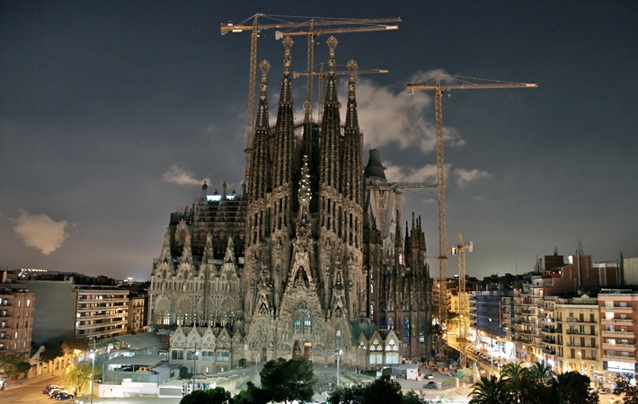 De Sagrada Familia in 2015