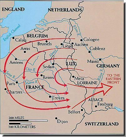 Bron 6: Het Von Schlieffenplan