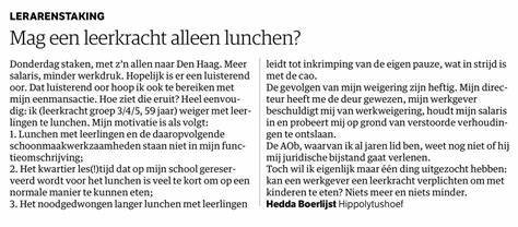 De ingezonden brief is een overtuigende tekst