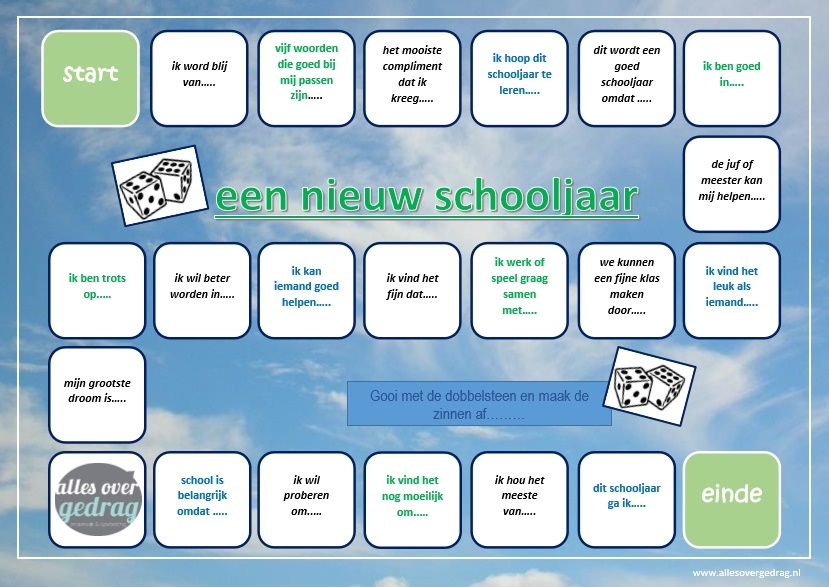 Opdracht O: start schooljaar