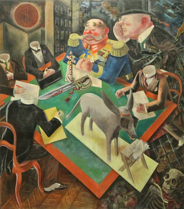 Afbeelding 4. Georg Grosz, Zonsverduistering (1926)