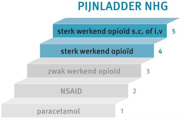 Bron afbeelding: NHG Pijnstandaard.