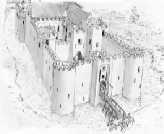 Het vierkante kasteel
