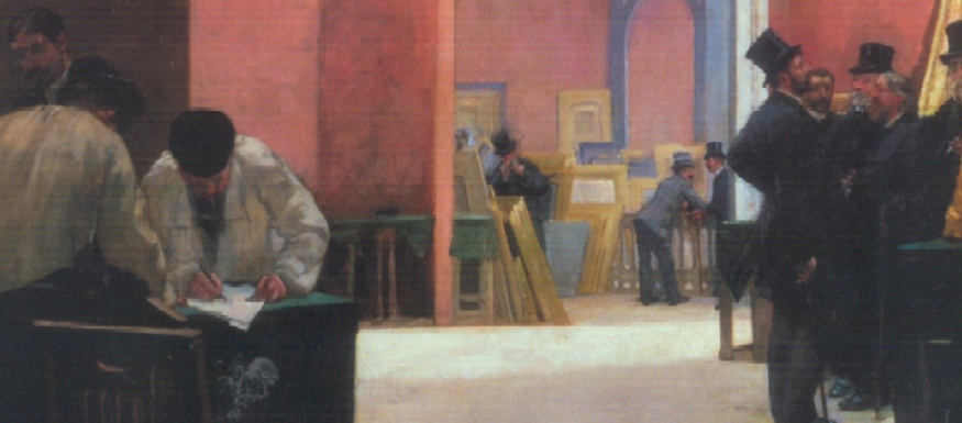 Henri Gervex: Le jury de peinture. 1865