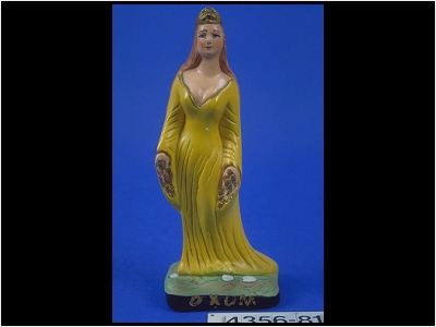 De goudgele godin Oxum, collectie Tropenmuseum