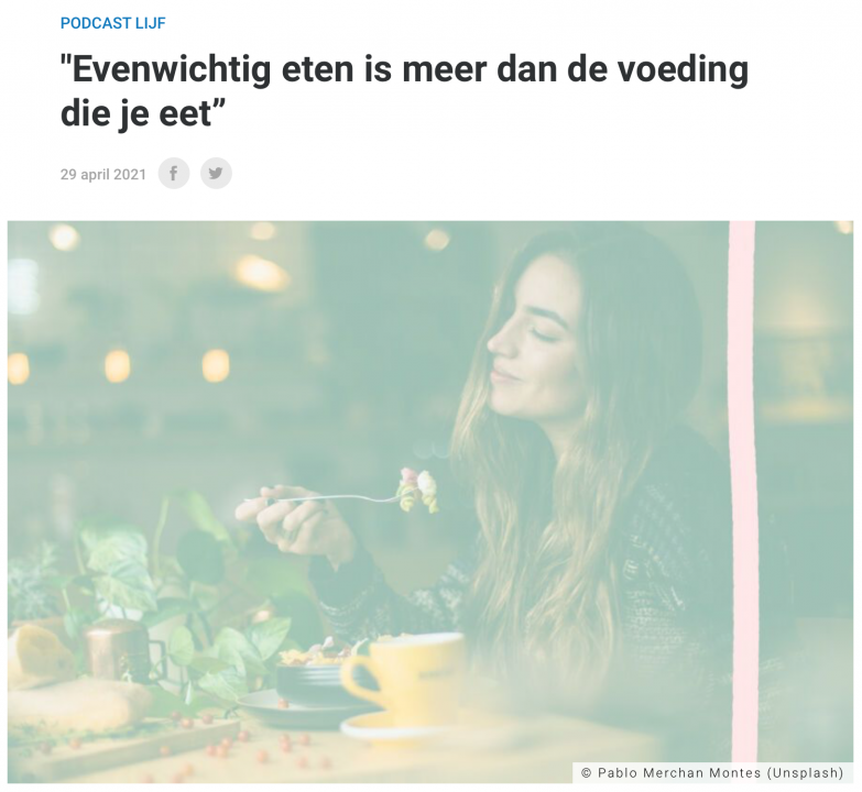 Podcast 3: Eten, vreten en diëten?