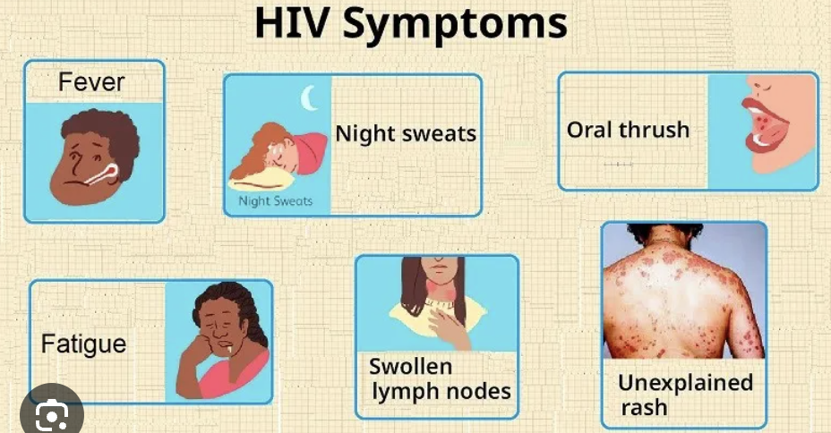 HIV symptomen