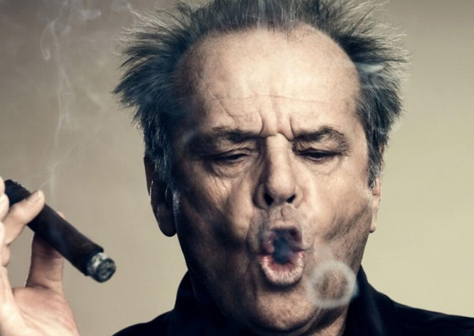 Jack Nicholson: gebaar en mimiek