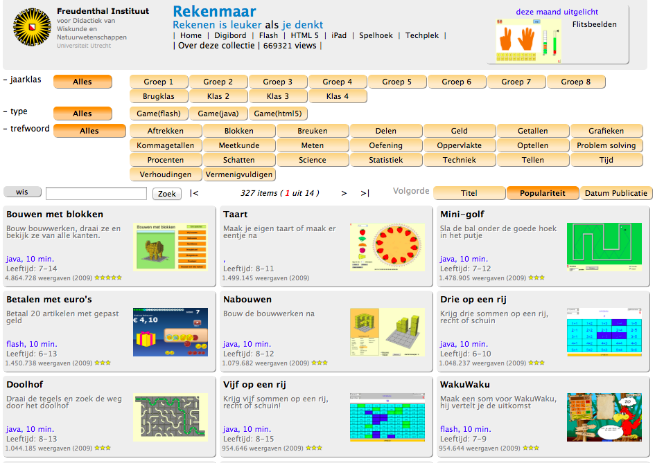 Site ICT en onderwijs