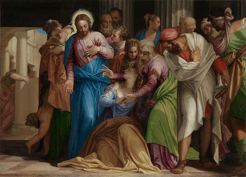 Maria Magdalena en Jezus