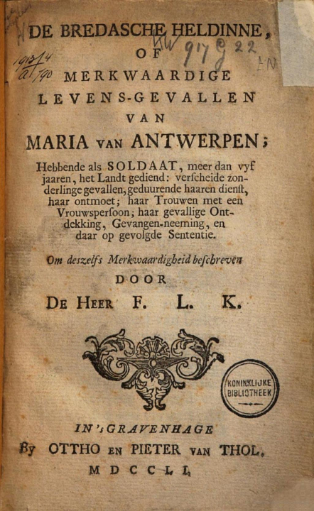 De Bredasche heldinne - Franciscus Lievens Kersteman, 1751 (Google Books)