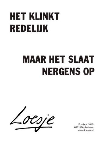 bron: Loesje