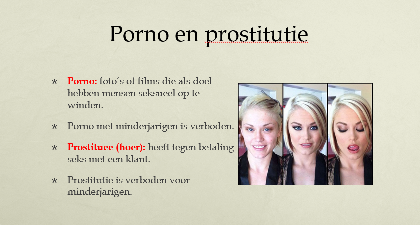 Porno en prostitutie