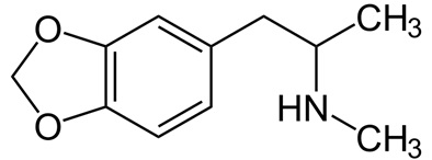 Molecule MDMA/XTC
