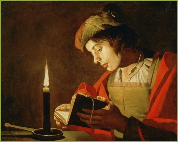 Lezen bij kaarslicht, dat hoeft tegenwoordig niet meer