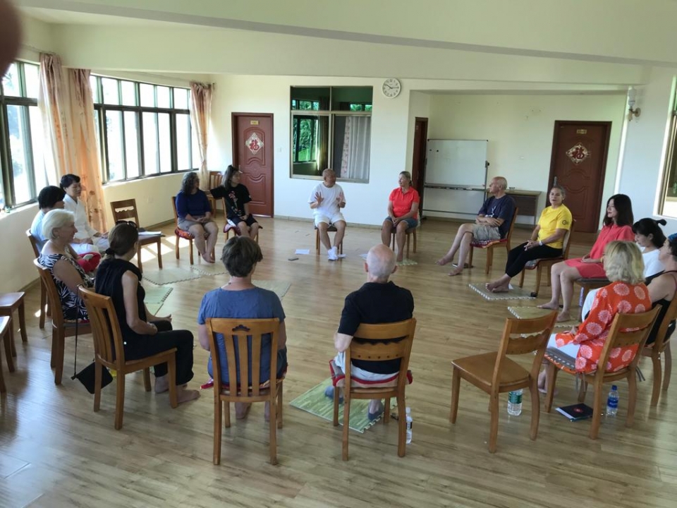 Ochtendsessie in de oefenruimte op 29 oktober