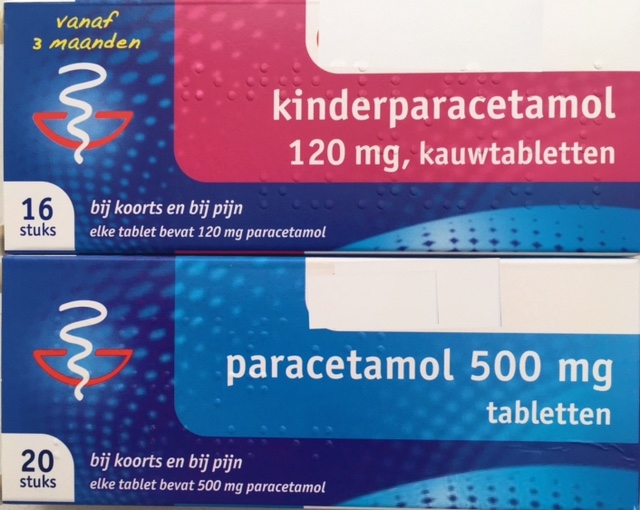 Twee verschillende tabletten paracetamol