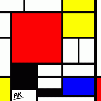 Kunstbeschouwen Mondriaan - Lesmateriaal - Wikiwijs