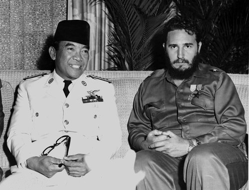 Sukarno and Fidel Castro, 1960, Cubaanse persbureau