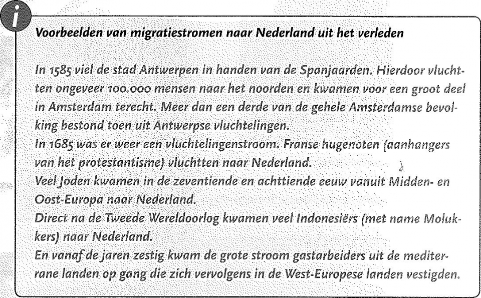 multiculturele samenleving ligt in de geschiedenis van Nederland