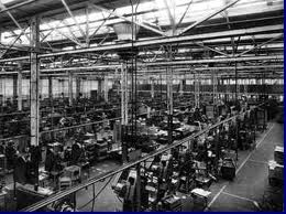 De Philips fabriek in Eindhoven tijdens de bezetting. Een voorbeeld van een bedrijf waar het ontzettend goed ging.