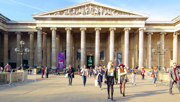 British museum Londen: neoclassicisme