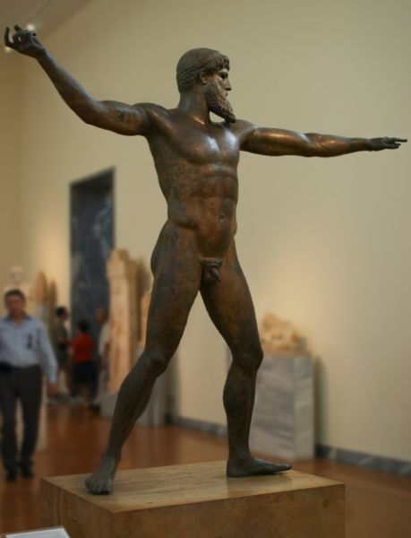 Poseidon  circa460 BC, National Archaeological Museum, Athene