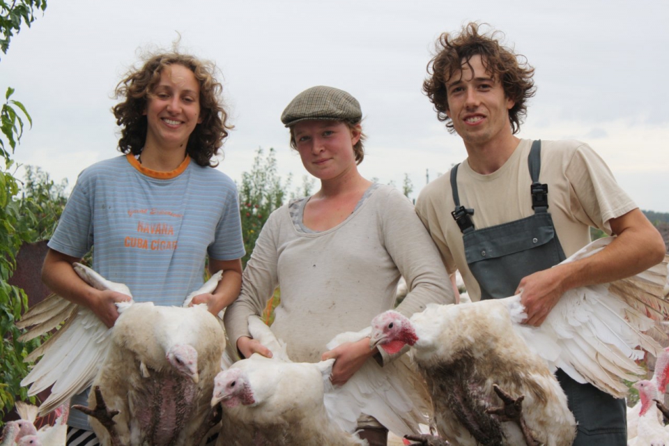 Studenten wonnen met hun boomgaardkalkoenen de 1e prijs en de publieksprijs