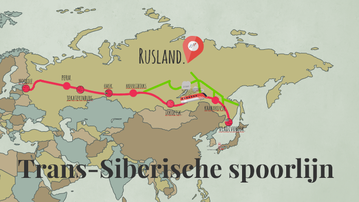 Spoorlijn over het grootste continent ter wereld (EurAzie)
