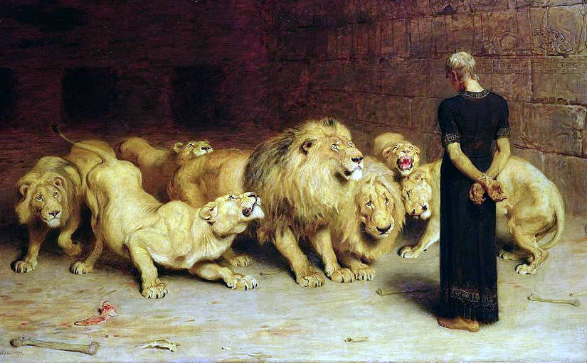 Daniël in de leeuwenkuil