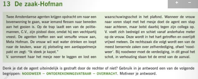 Beantwoord de vraag in Word - Doe dit uitgebreid, enkel een ja/nee antwoord is fout.