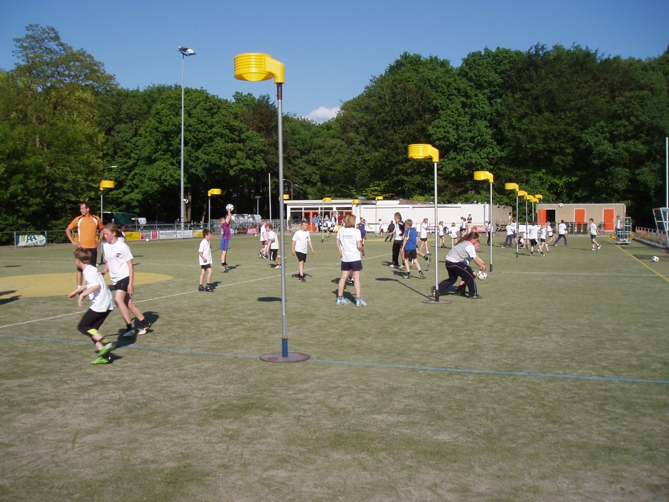 Oefening: een korfbaltraining