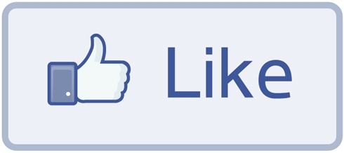 Dit is de like button van Facebook zoals we hem kennen.