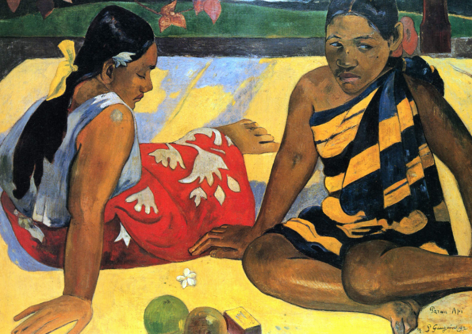 Gauguin: Parau api ? ( wat nieuws ), 1892