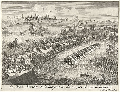 1585 - Beleg van Antwerpen door de Spanjaarden