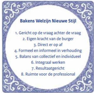 Bakens welzijn nieuwe stijl