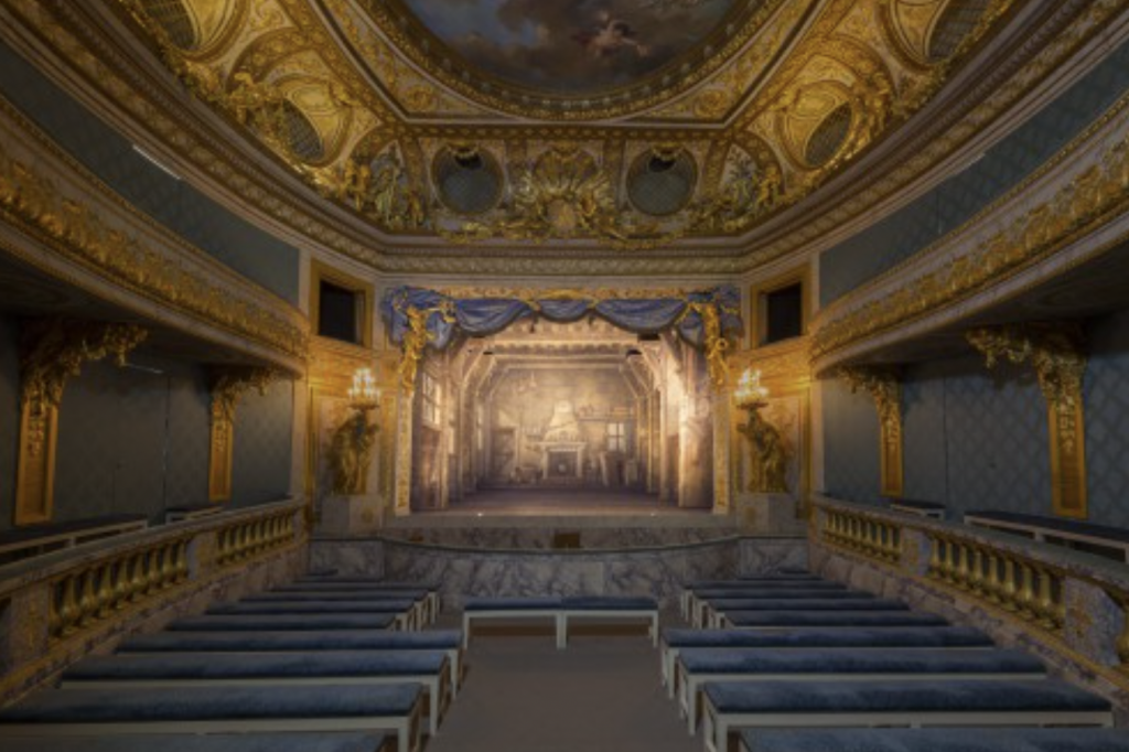 Theaterzaal van de koningin in Versailles