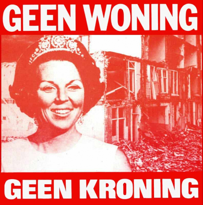 Geen woning, geen kroning