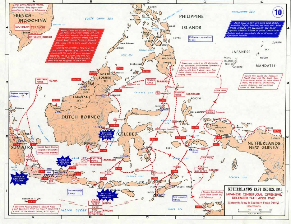 Kaart met de achtereenvolgende Japanse veroveringen, 2005, maker onbekend