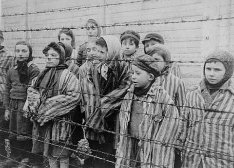 Joodse kinderen in Auschwitz