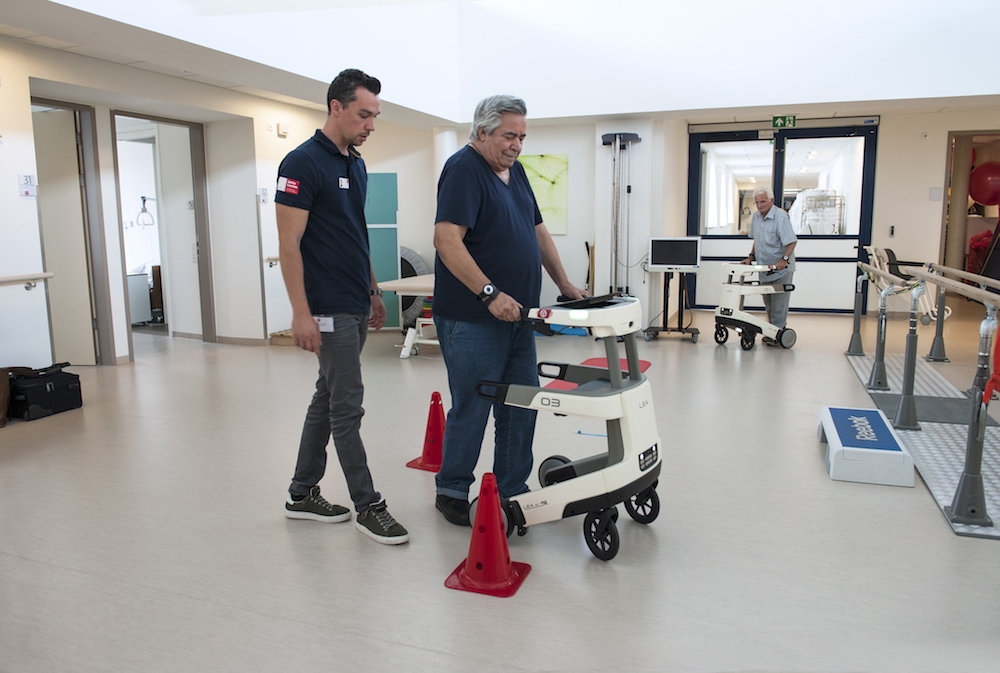 Lea robot, de slimme rollator