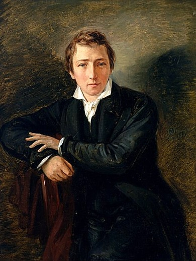 Portret van Heinrich Heine